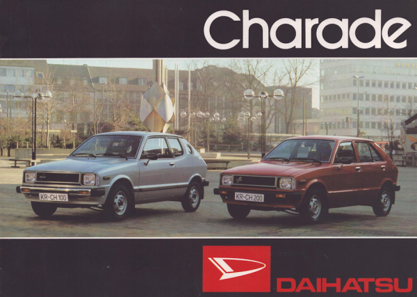 Daihatsu Charade Prospekt ca. 1983