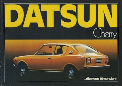 Datsun Cherry brochure ca. 1974