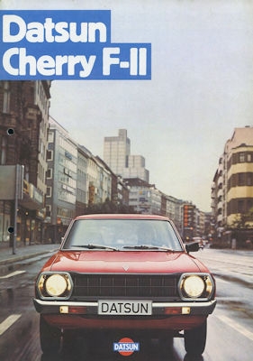 Datsun Cherry F-II Prospekt ca. 1977