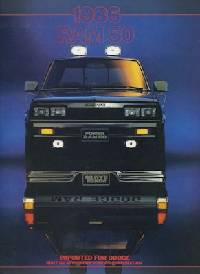 Dodge Ram 50 brochure 1986