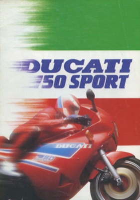 Ducati 750 Sport brochure 1990s