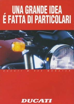 Ducati M 900 Monster brochure 1993