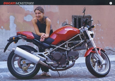 Ducati Monster 600 brochure 1999