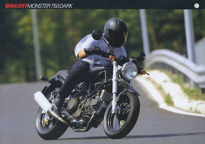 Ducati Monster 750 Dark brochure 1999