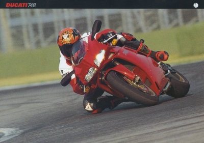 Ducati 748 brochure 1999