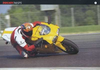 Ducati 748 SPS brochure 1999