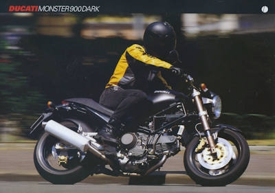 Ducati Monster 900 Dark Prospekt 1999 e