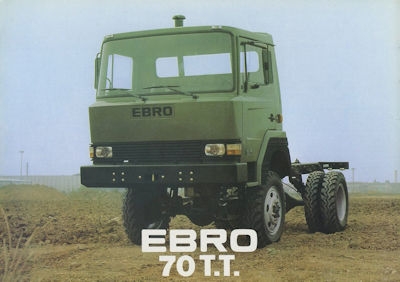 Ebro 70 T.T. Prospekt 1980/81