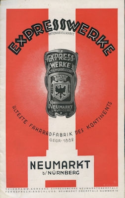 Express bicycle program 1920s