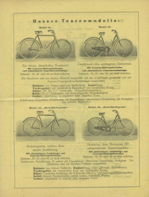 Express bicycle brochure 1927