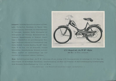 Falter Programm 1950er Jahre