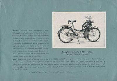 Falter Programm 1950er Jahre