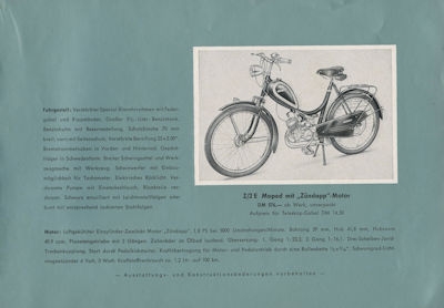 Falter Programm 1950er Jahre