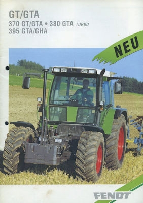 Fendt GT / GTA Prospekt 4.1999