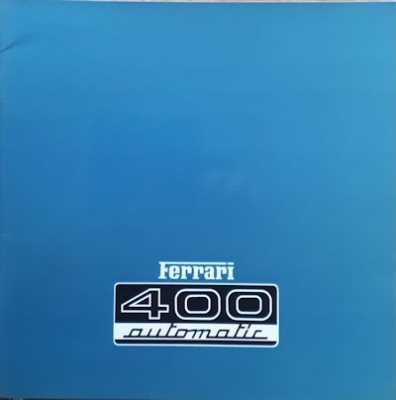 Ferrari 400 automatic brochure 1976