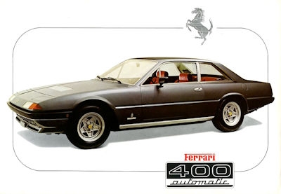 Ferrari Dino 400 Automatic brochure ca. 1977