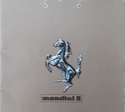 Ferrari Mondial 8 brochure 1980/81