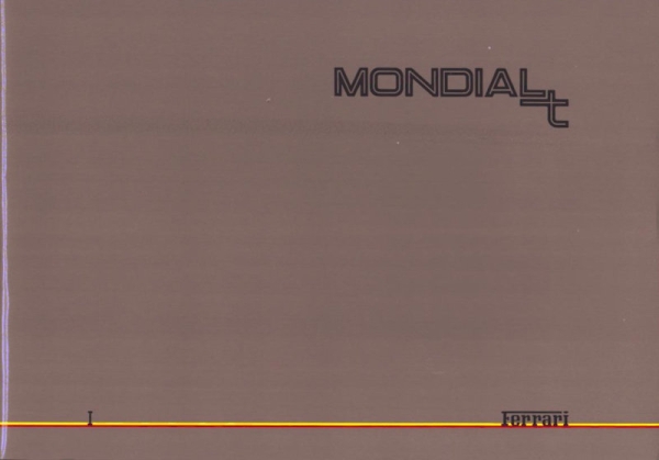 Ferrari Mondial T Prospekt 1989