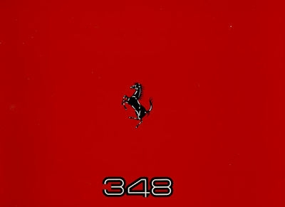 Ferrari 348 Prospekt 9.1989