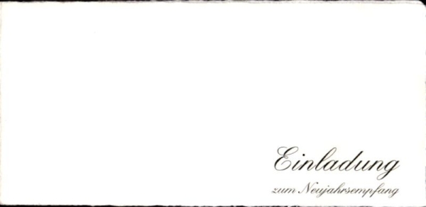 Ferrari Einladung 21.1.1996