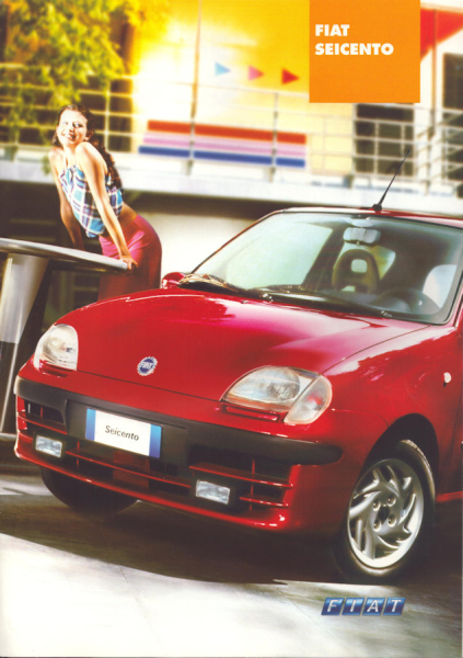 Fiat Seicento Prospekt 10.2000