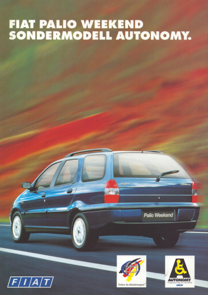 Fiat Palio Weekend Autonomy Prospekt ca. 2001