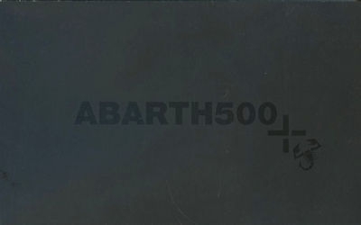 Fiat 500 Abarth Prospekt 6.2009