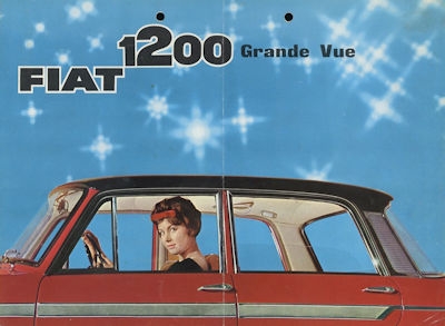 Fiat 1200 brochure ca. 1961