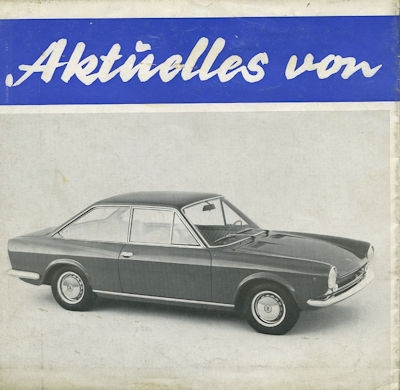 Neues von Fiat Plakat 1967