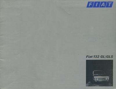 Fiat 132 GLS / GL Prospekt 4.1974
