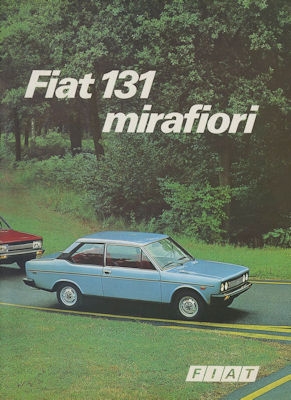 Fiat 131 Mirafiori Prospekt 1.1975