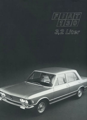 Fiat 130 Prospekt 10.1975