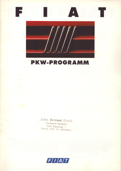 Fiat Programm 9.1991