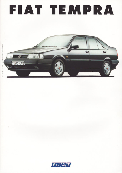 Fiat Tempra Prospekt 9.1991