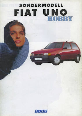 Fiat Uno Hobby Prospekt 3.1993