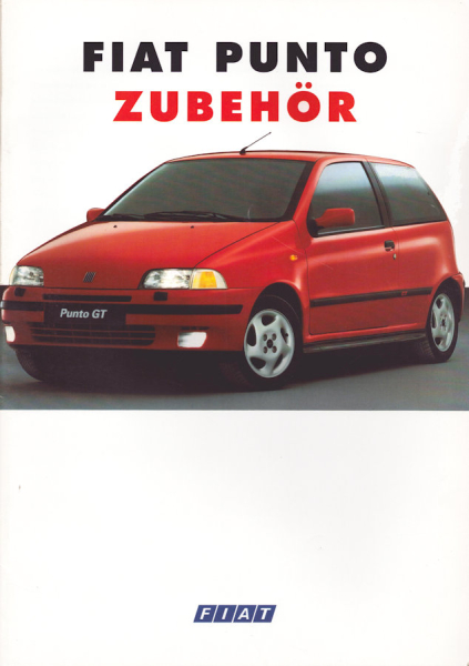 Fiat Punto Zubehör Prospekt 2.1994