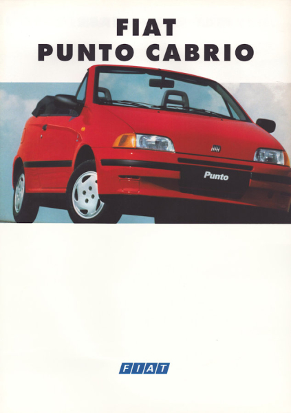 Fiat Punto Cabrio Prospekt 2.1994