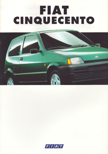 Fiat Cinquecento Prospekt 12.1994