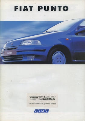 Fiat Punto brochure 7.1994