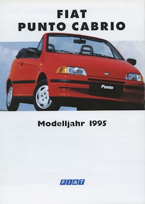 Fiat Punto Cabrio brochure 8.1995