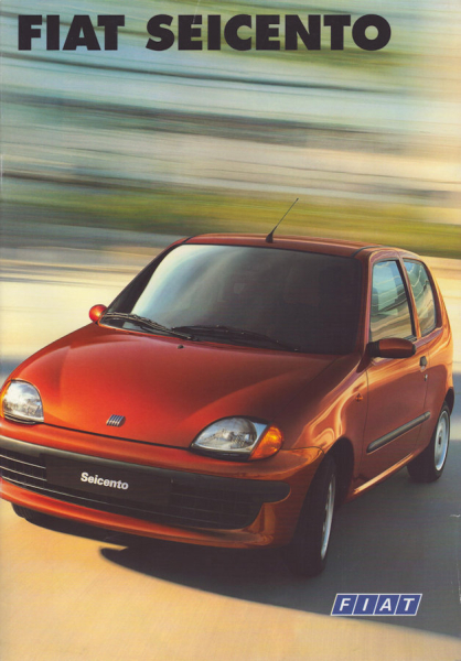 Fiat Seicento Prospekt 2.1998