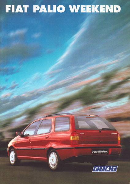 Fiat Palio Weekend Prospekt 10.1997
