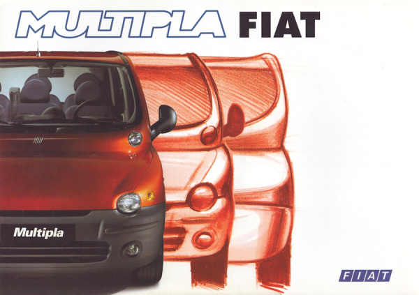 Fiat Multipla Prospekt 10.1998