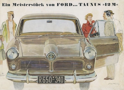 Ford Taunus 12 M Prospekt 1952