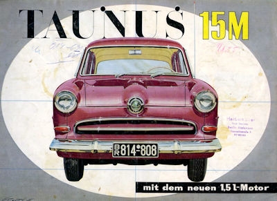 Ford Taunus 15 M Prospekt 12.1954