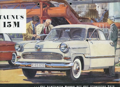 Ford Taunus 15 M brochure ca. 1957