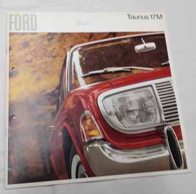Ford Taunus 17 M Prospekt ca. 1965