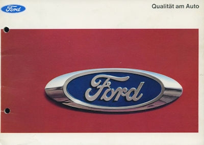 Ford Programm ca. 1967