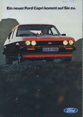 Ford Capri III Prospekt 1.1978