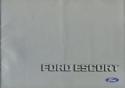 Ford Escort Prospekt 11.1980